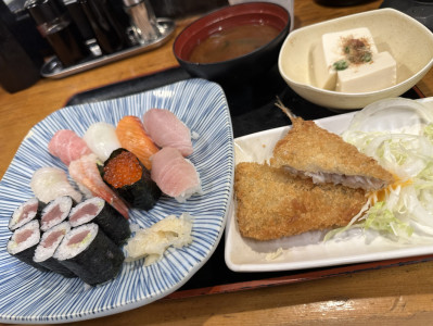 【名古屋でほっとするお気に入り寿司ランチ！】