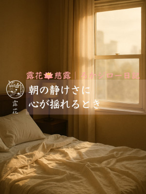 ◆Day30-1◆朝の静けさに、心が揺れるとき