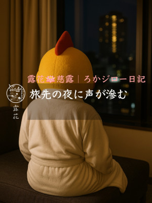 ◆Day33-4◆旅先の夜に声が滲む