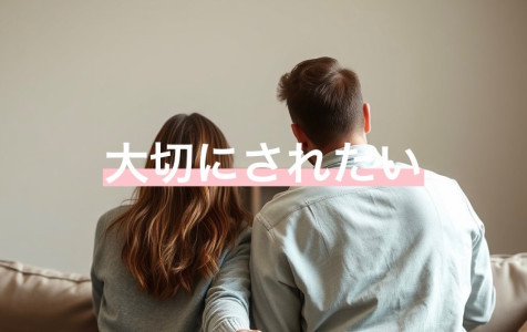 相手から大切にされたいあなたへ