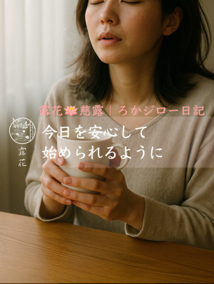 ◆Day21-1◆今日を安心して始められるように