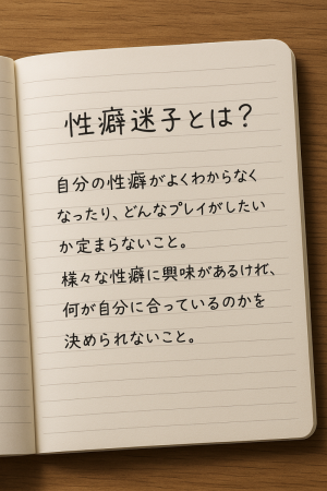 性癖迷子①性癖迷子とは？