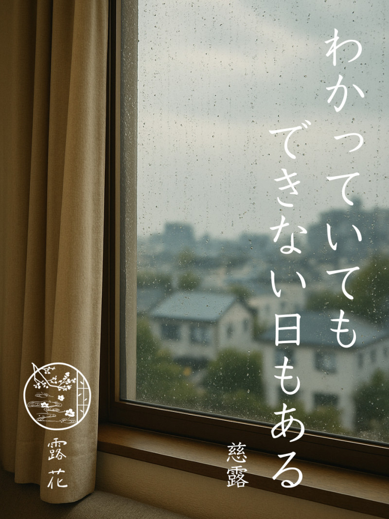 ◆Day4-2◆わかっていてもできない日もある
