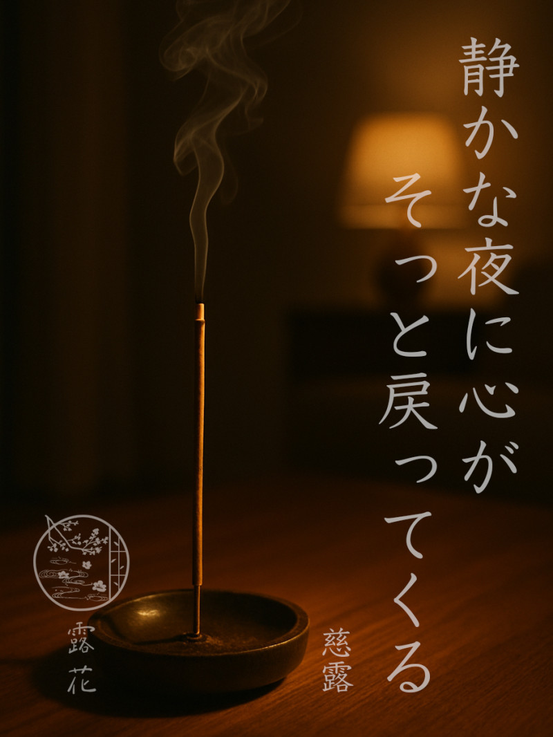◆Day4-4◆静かな夜に心がそっと戻ってくる