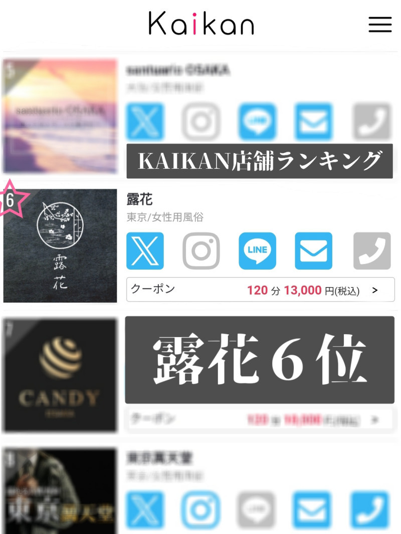 露花への想い…ランキングについて想うこと
