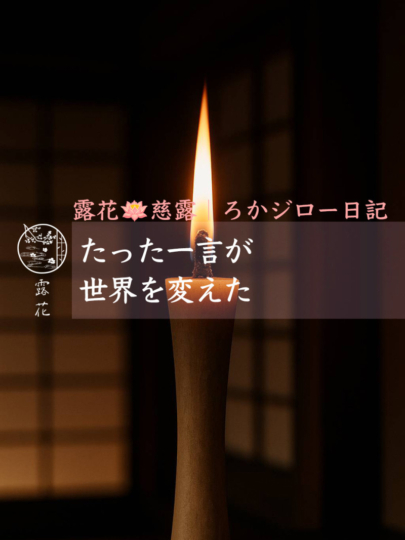 ◆Day12-5◆たった一言が世界を変えた