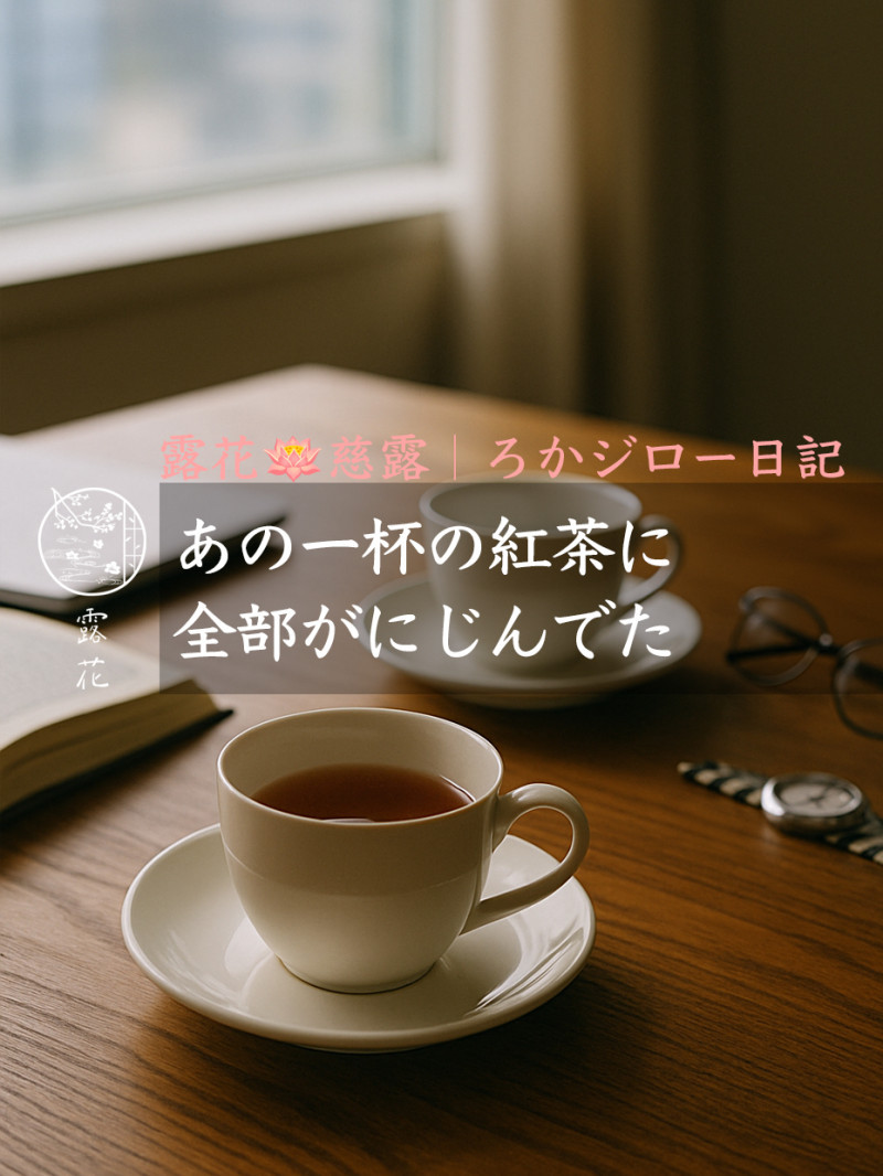 ◆Day26-2◆あの一杯の紅茶に、全部がにじんでた