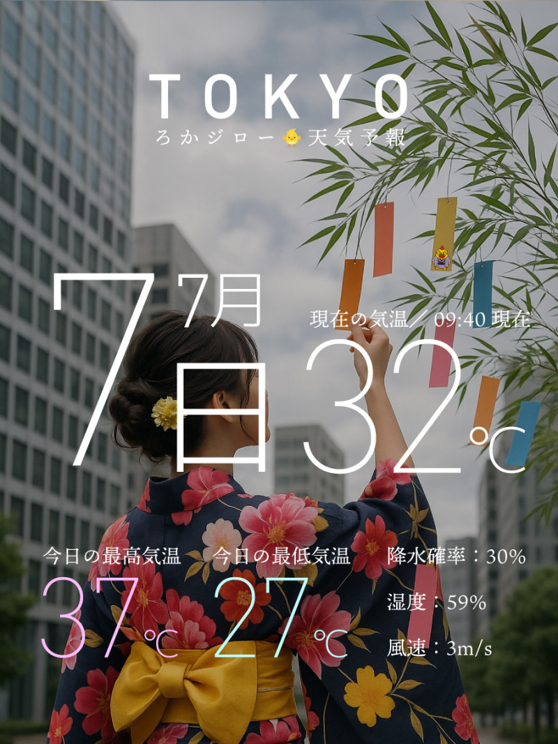 7月7日｜七夕の朝に願うこと