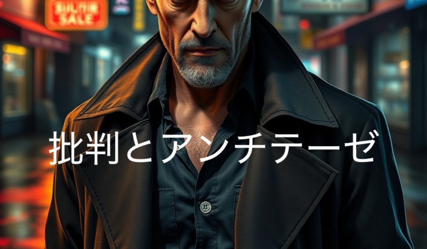 批判？アンチテーゼ？