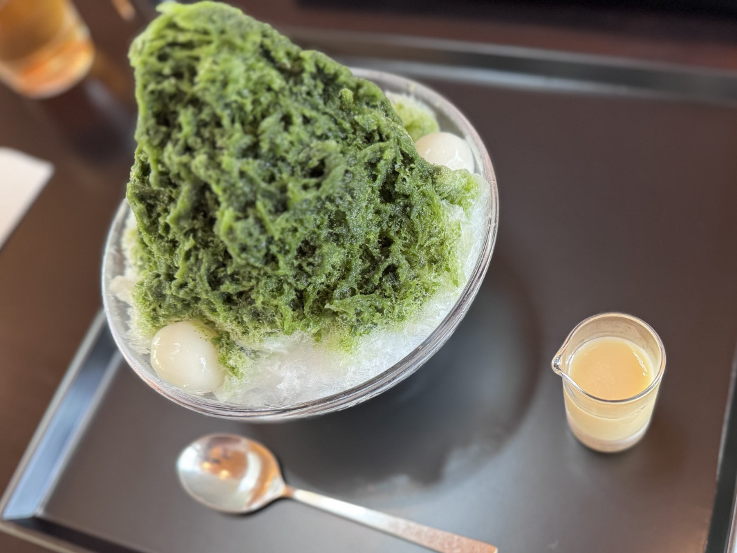 冷たくて甘いものに癒される