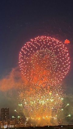 この前の花火