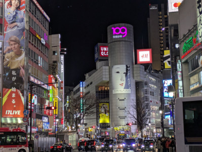渋谷の夜の、ちょっとだけ甘い余韻
