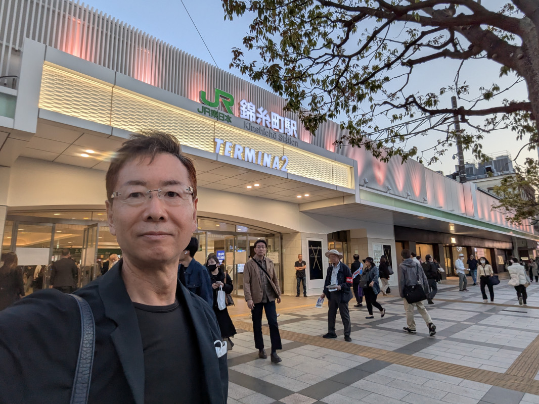 昨日は錦糸町…