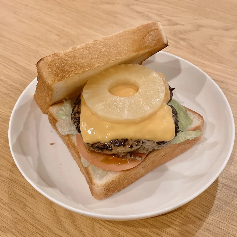 ハンバーガー作った✨✨✨