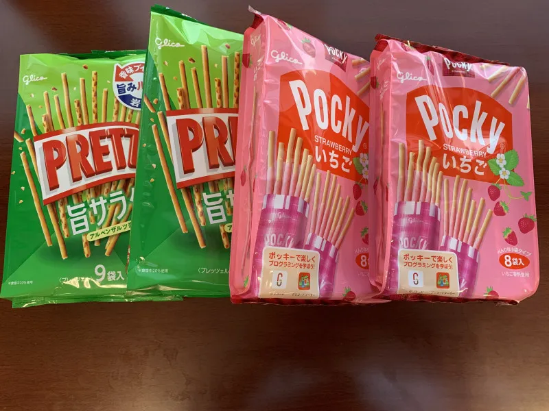 ポッキーで今日も一日が平和♪( ´θ｀)