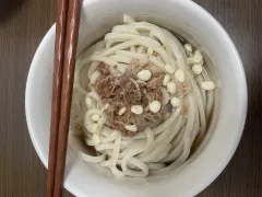 早朝からうどん！