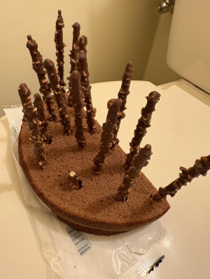 15時のおやつはチョコレート