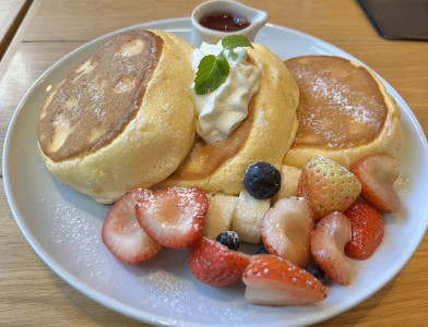 大好きなパンケーキ