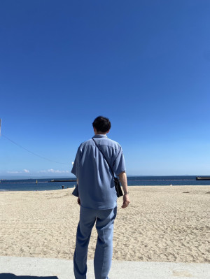 雨の日のアスファルトの香りにつられて。