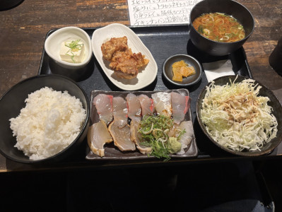 海鮮漬け定食