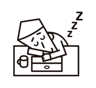 眠気を吹き飛ばす