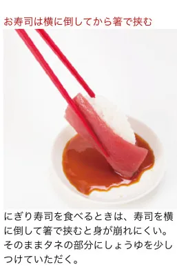 お寿司の食べ方知ってる？