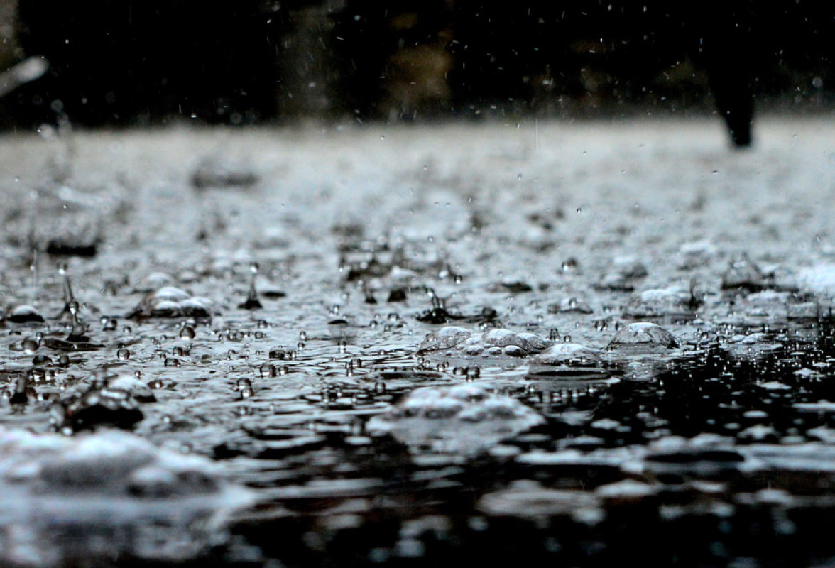 雨の朝
