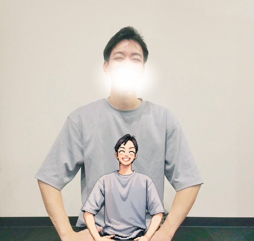 笑顔で待機中！