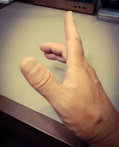 右手指の関節について