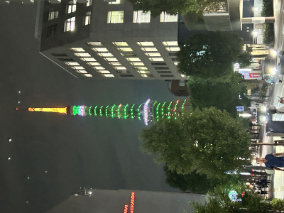 大門からの東京タワー
