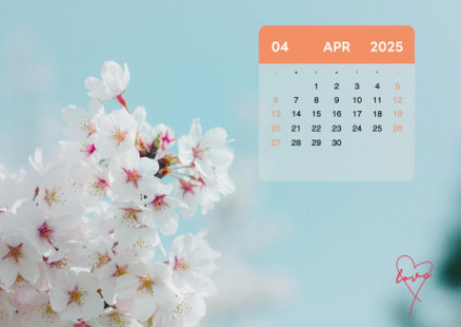 4月のスケジュール