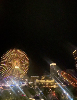 夜景横浜…