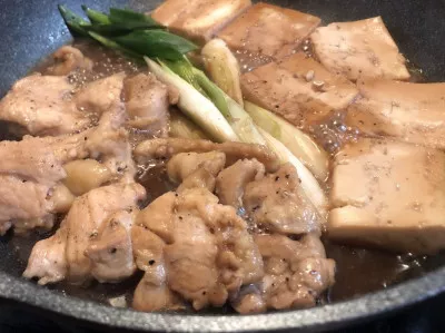 鶏の肉豆腐
