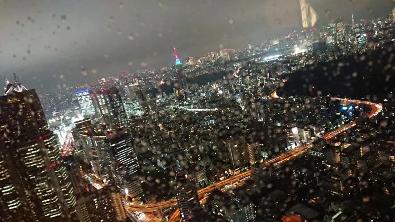 53階からの夜景?