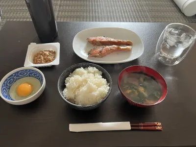 朝ごはん?